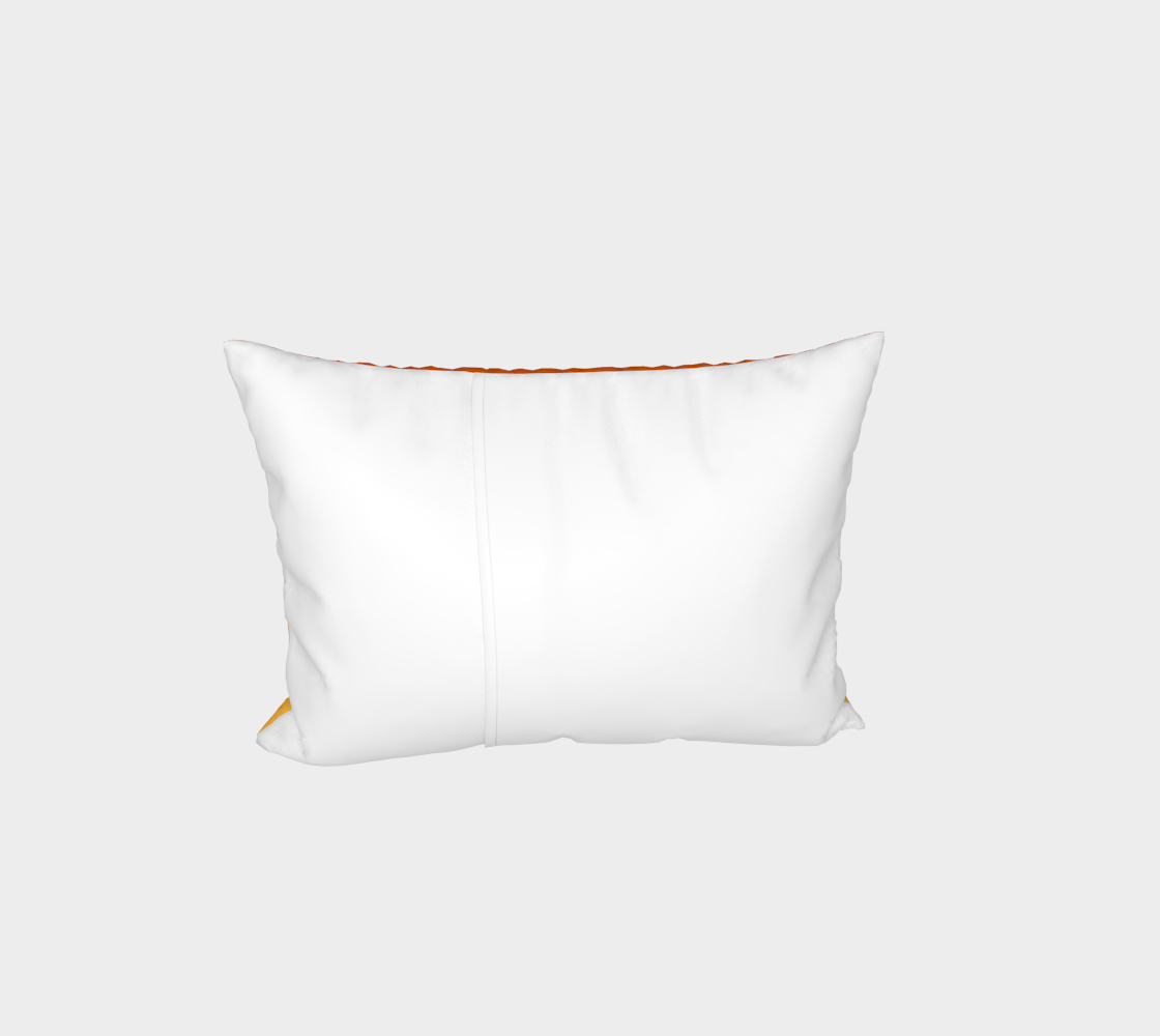Golden Silhouette Pillow Sham