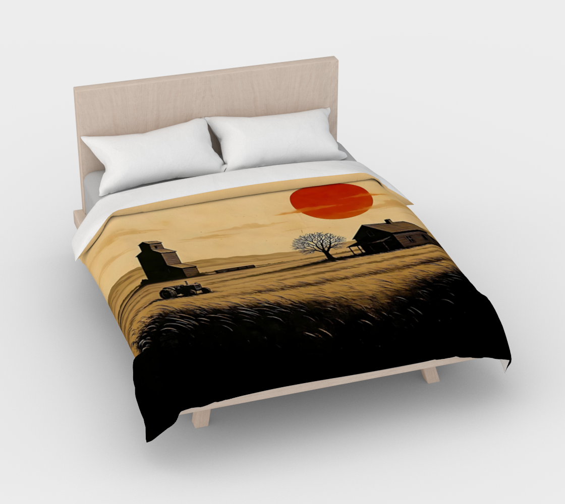 Prairie Sunset Duvet Cover