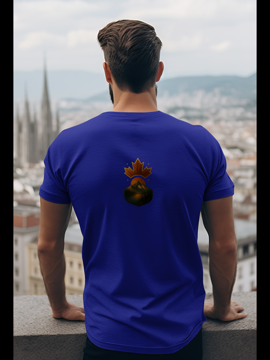 Blue Jay Retro Wildlife Portrait T-Shirt | Wildlife Collection