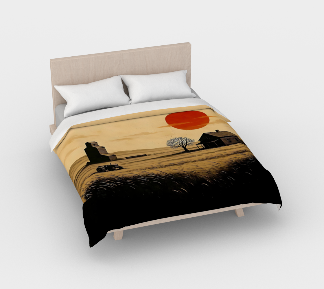 Prairie Sunset Duvet Cover