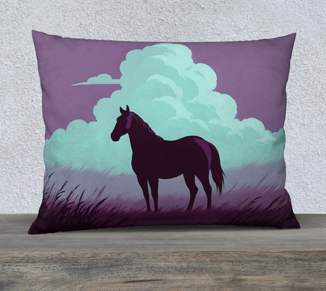 The Clouded Horse 26x20