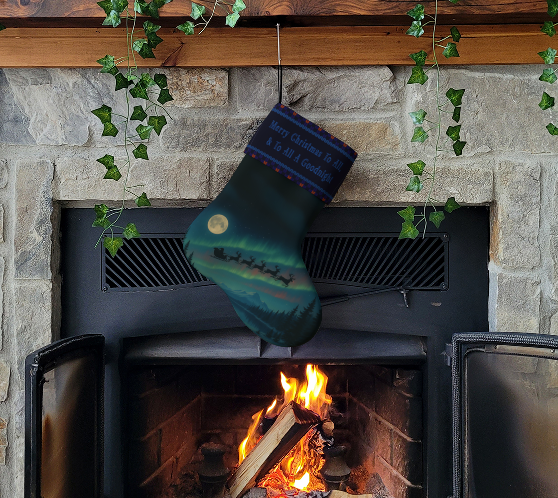 Night Before Christmas Stocking