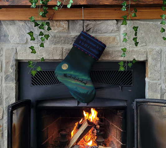 Night Before Christmas Stocking