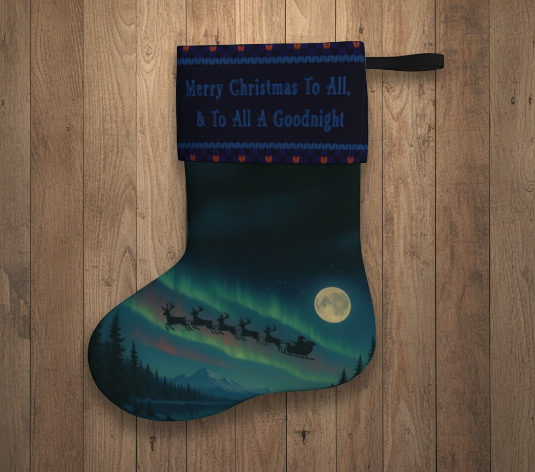 Night Before Christmas Stocking