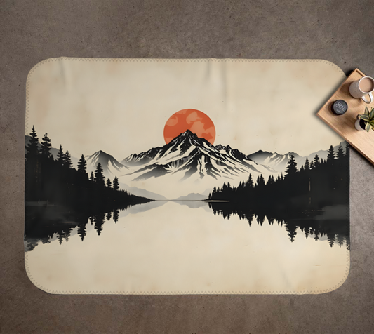 Mountain View Minky Soft Blanket