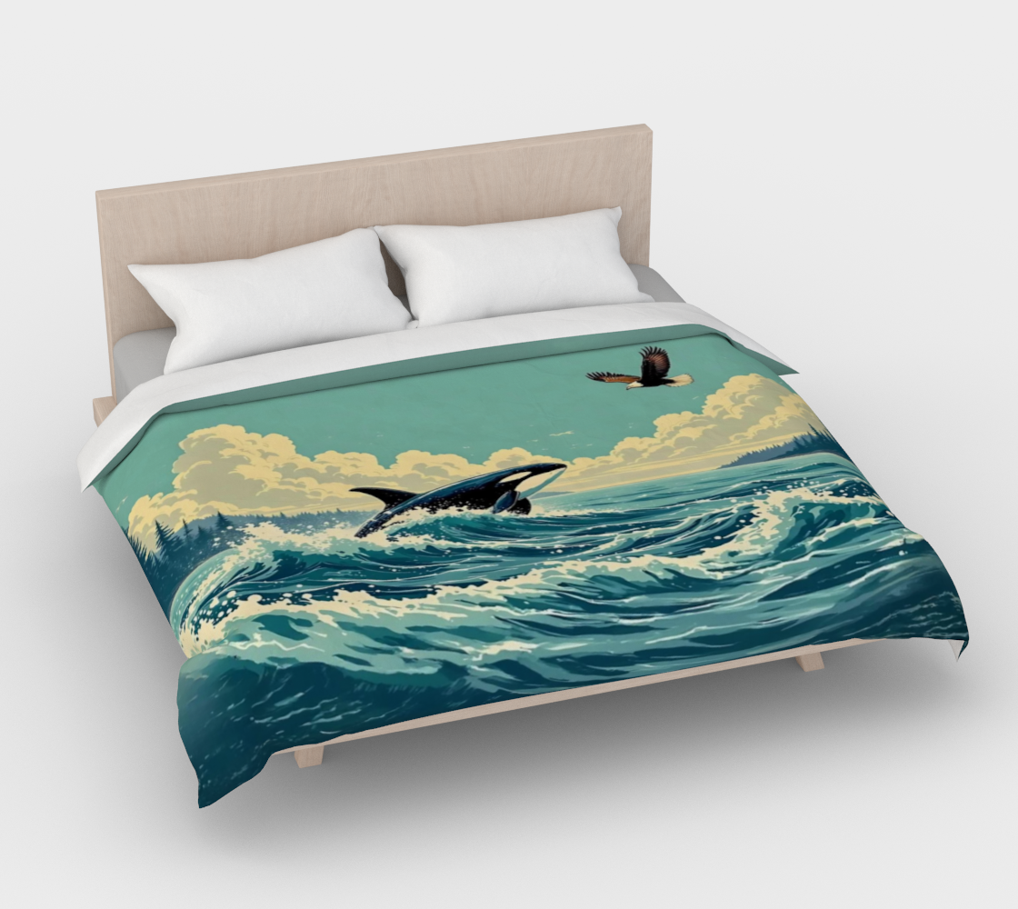 Blue Orca Duvet