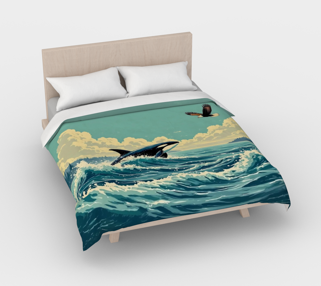 Blue Orca Duvet