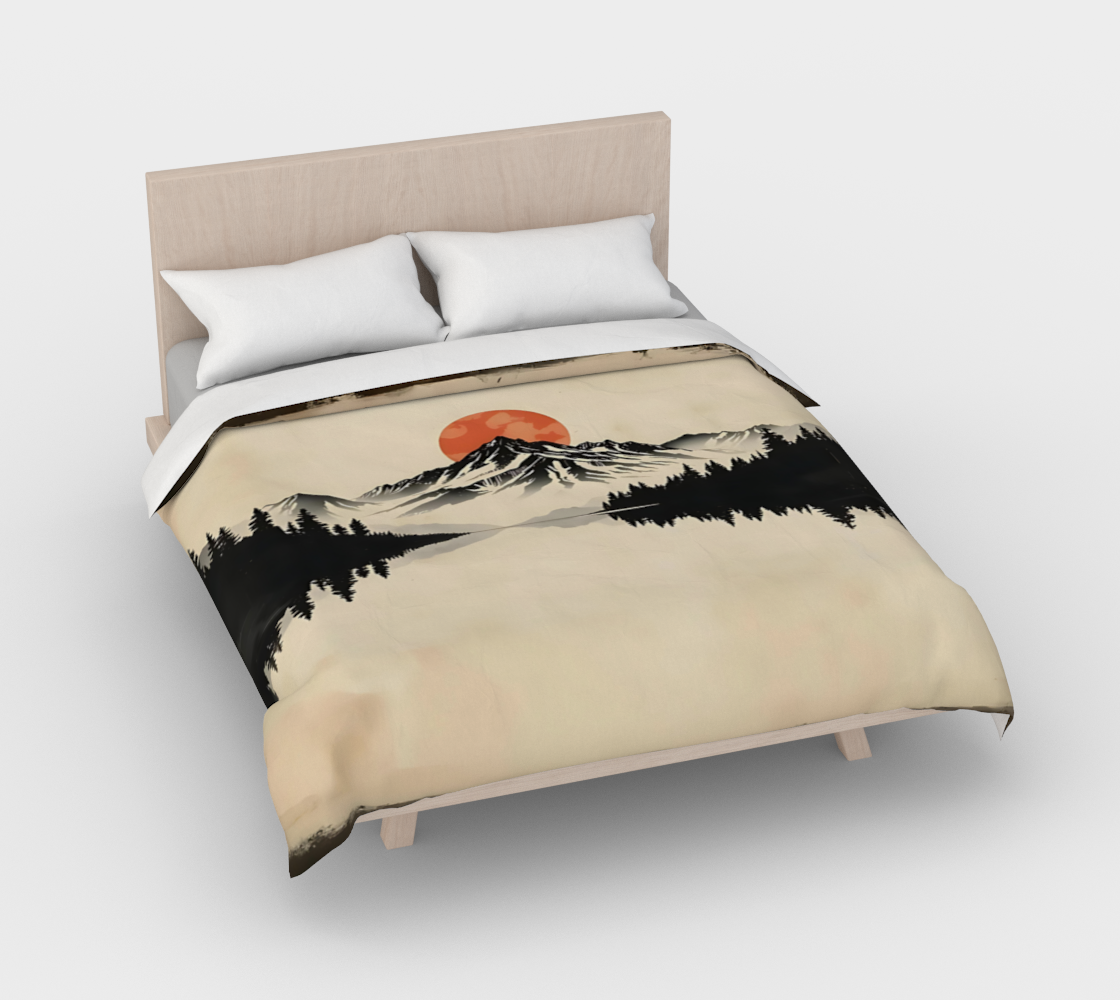 Mountain View Duvet Cover