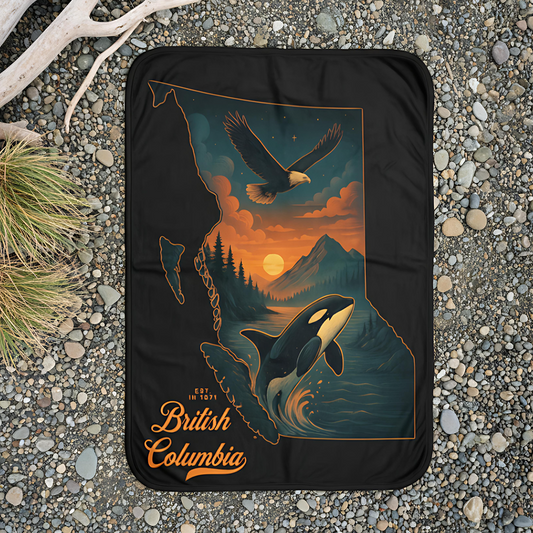 B.C. Silhouette Minky Soft Blanket
