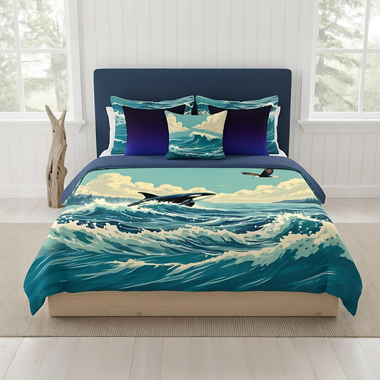 Blue Orca Duvet