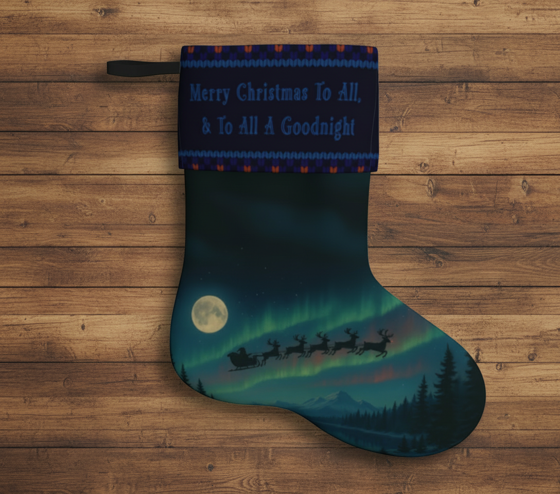 Night Before Christmas Stocking