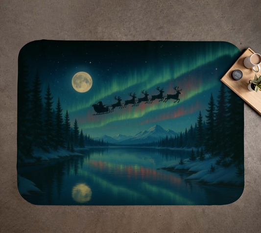 Night Before Christmas Minky Soft Blanket