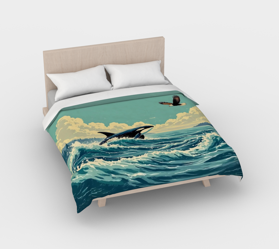 Blue Orca Duvet