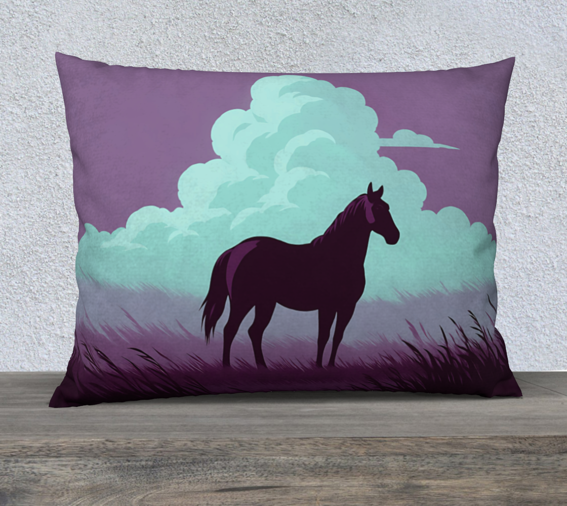 The Clouded Horse 26x20