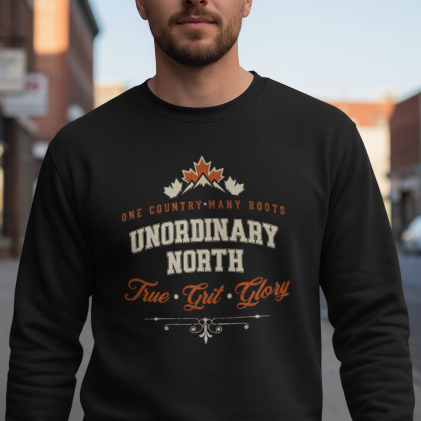 True, Grit, Glory Canada Crewneck